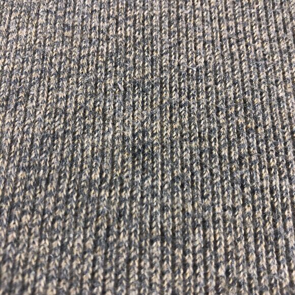 Vintage Abercrombie Fitch Sweater Mens M Gray Marled Knit Pullover V-Neck Y2K - Picture 8 of 16